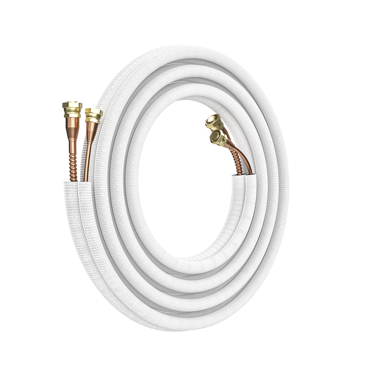 MRCOOL DIY 5th Gen 16 ft. 3/8″ x 5/8″ Pre-Charged Quick Connect Line Set (for 24K & 36K Indoor Units) – DIY16-3858-O WholesaleHVACDirect