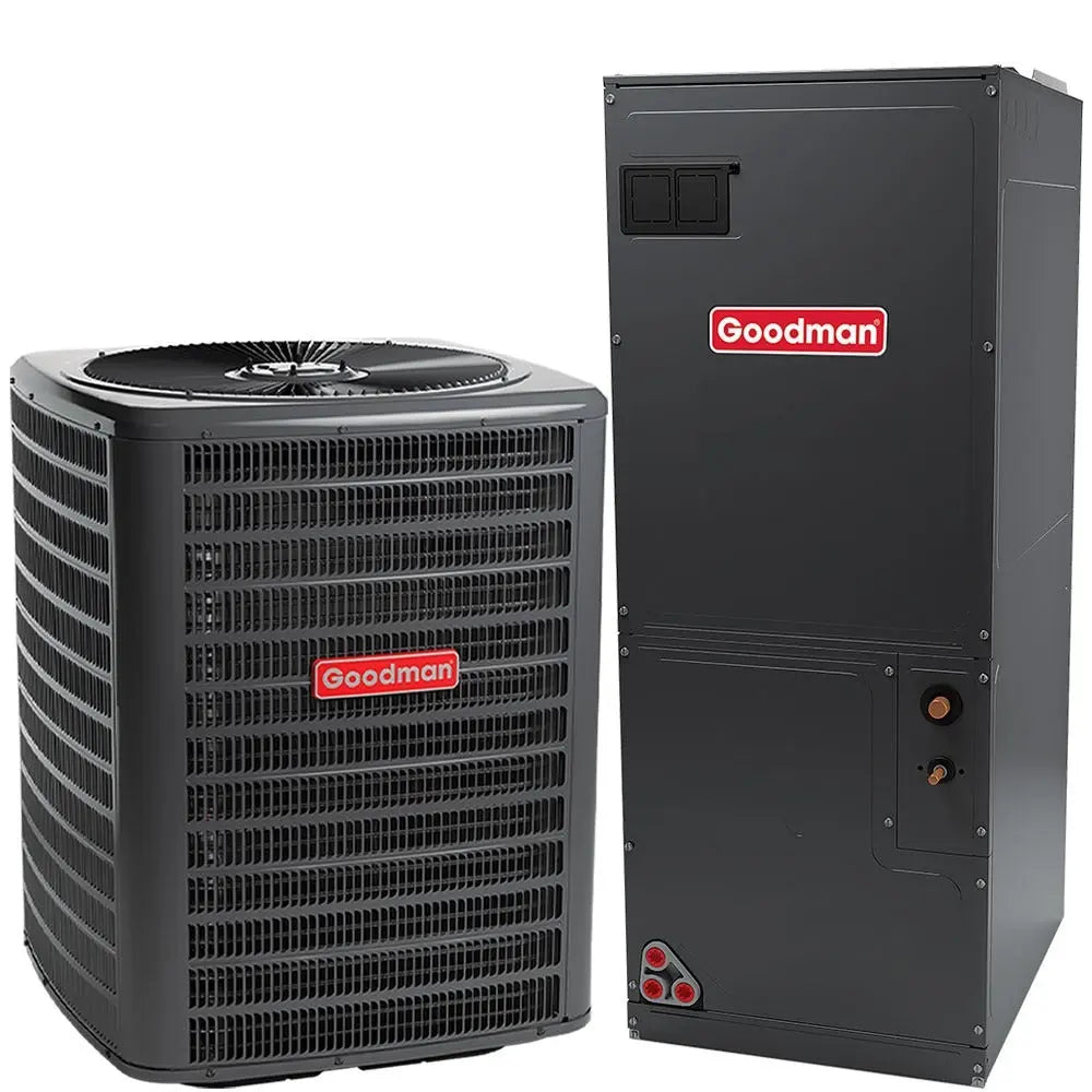 Goodman 2.5 Ton Air Handler Heat Pump Split System, Single Stage WholesaleHVACDirect