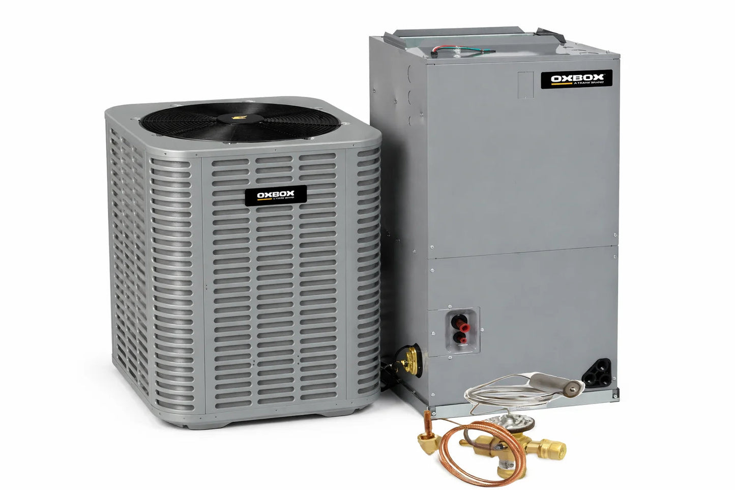 OXBOX BY TRANE 2-Ton Complete Air Conditioning System – J5AC3024A1000AA Condenser with J5AH5E24A1B00AA + TXV Air Handler OXBOX BY TRANE