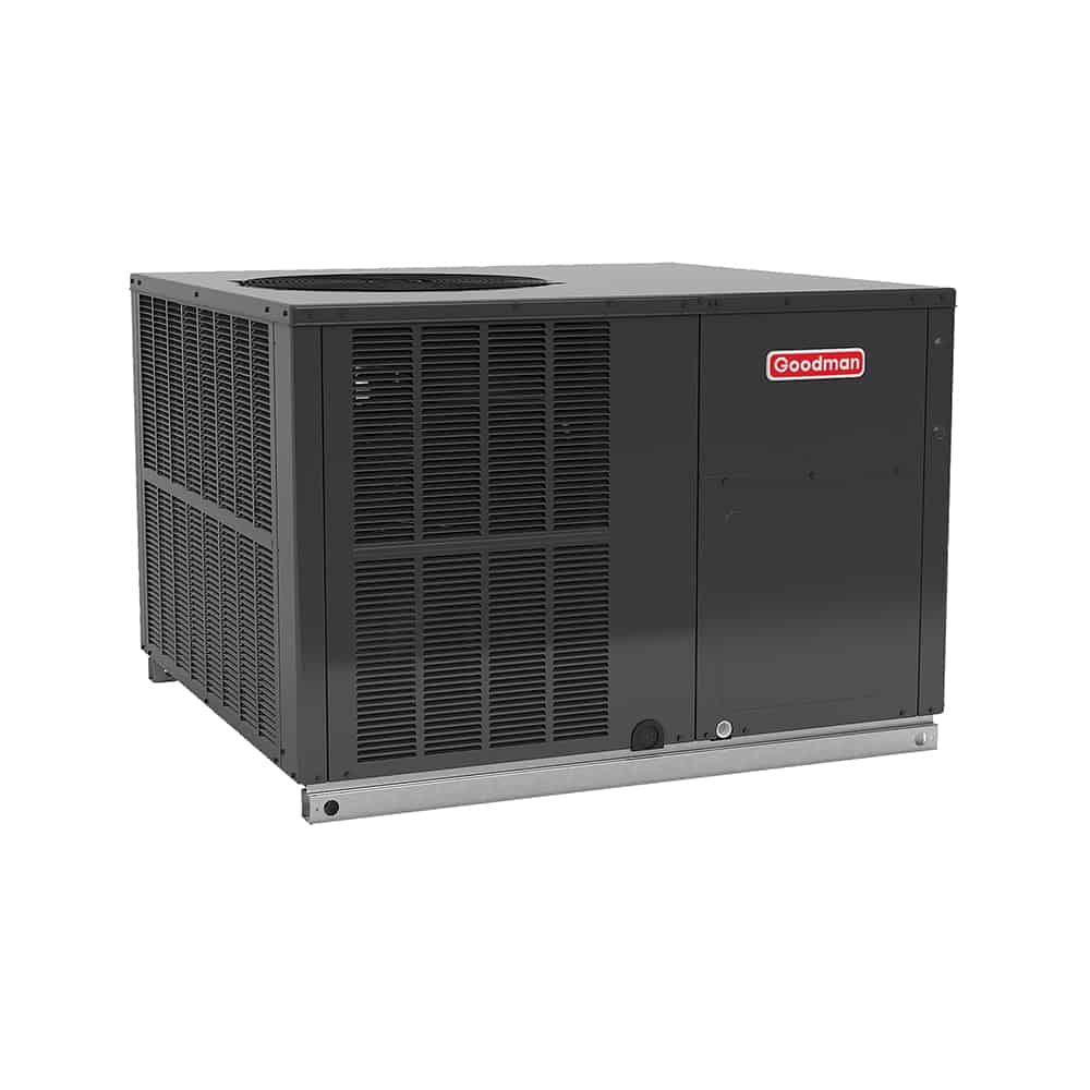 2 Ton Goodman Packaged Heat Pump 16 SEER, Single Stage, Horizontal – GPH1624H41