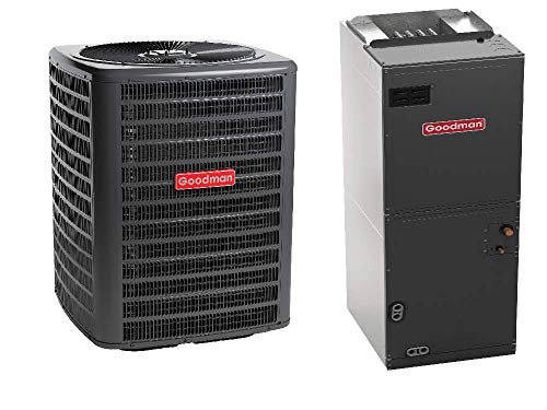 Goodman 3.5 Ton 14.5 SEER Air Conditioner GSX140421, Upflow, Downflow, Horizontal Air Handler ASPT49D14