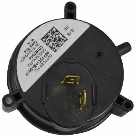 Amana/Goodman 20197314 -.16" WC SPST Pressure Switch