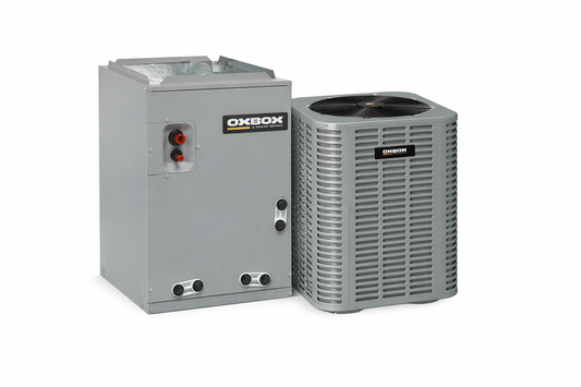 OXBOX BY TRANE 1.5 Ton Split Air Conditioning System – J5AC5018A1000AA Condenser & J5MXCB004AC6HCA Evaporator Coil OXBOX BY TRANE