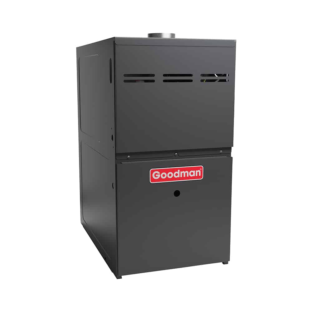 Goodman 80% AFUE Gas Furnace Multi Speed ECM, Two Stage Convertible – GMES800804BU