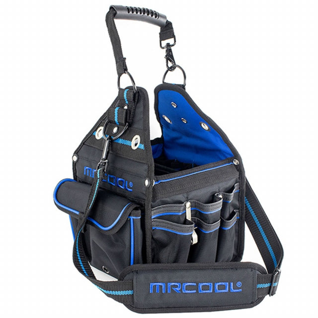 MRCOOL MTB 9″ Two-Tone Heavy Duty 27 Pocket Tool Bag WholesaleHVACDirect