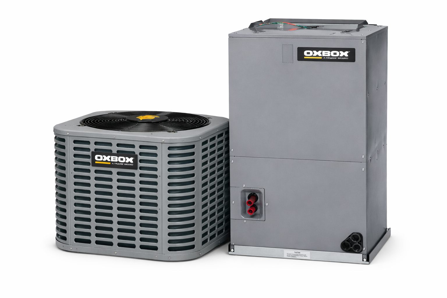 OXBOX BY TRANE 5 Ton 14.3 SEER2 Split-System Heat Pump with ECM Air Handler – J5HP5060A1000AA, J5AH5E61A1C00AA OXBOX BY TRANE