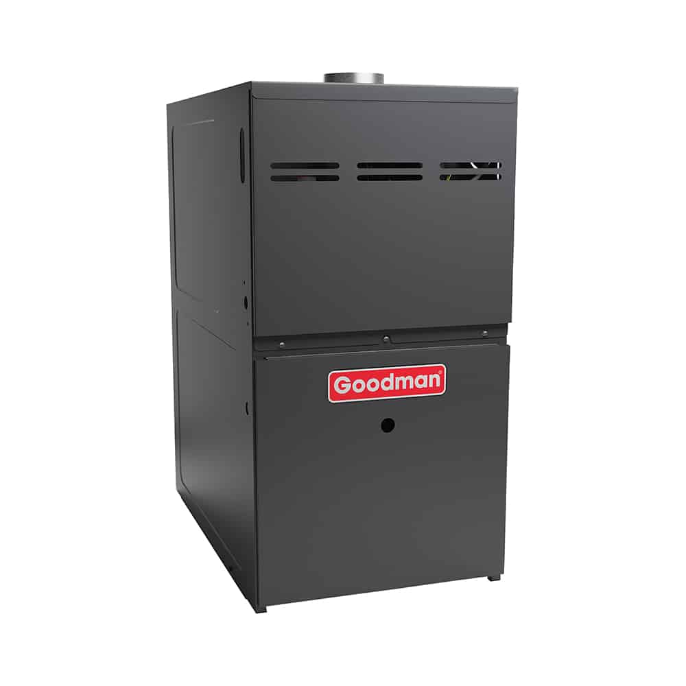 Goodman 80% AFUE Gas Furnace Multi Speed ECM, Single Stage- GC9S800603AN