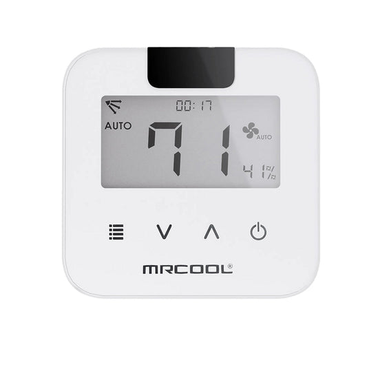 MrCool Smart Programmable Thermostat MST04 4 Heat / 2 Cool Touchscreen, Alexa, Google Assistant, Modern Design WholesaleHVACDirect