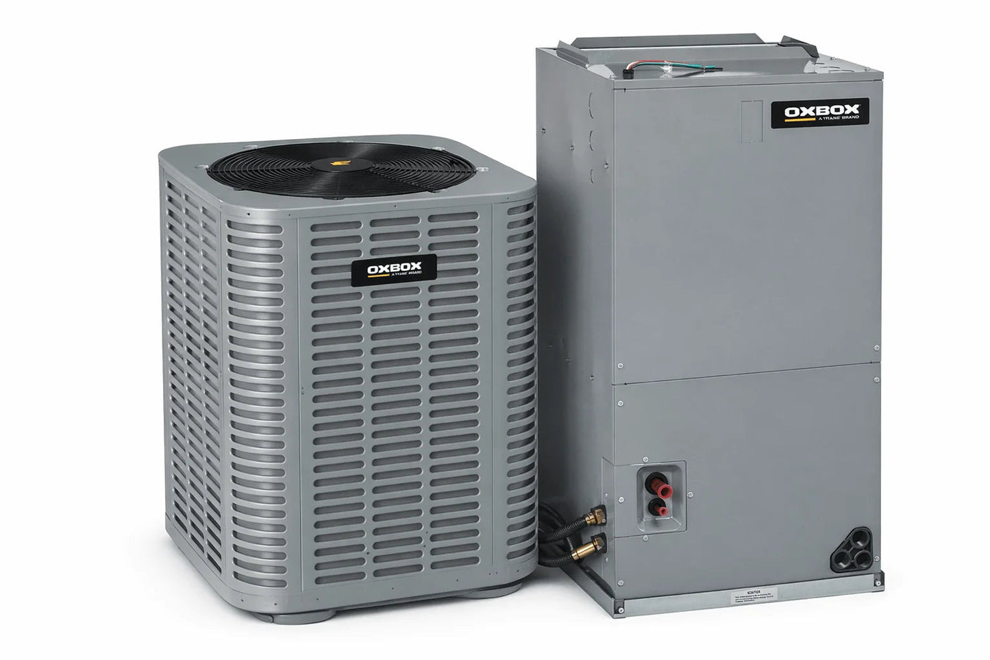 OXBOX BY TRANE Split Air Conditioning System – J5AC3024A1000AA Condenser with J5AH4P18A1A00AA Air Handler WholesaleHVACDirect