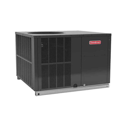 2 Ton Goodman Packaged Heat Pump 16 SEER, Single Stage, Horizontal – GPH1624H41