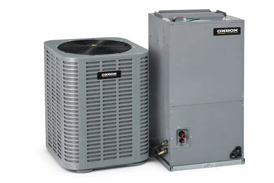 OXBOX BY TRANE 1.5 Ton Split Air Conditioning System – J5AC3018A1000AA Condenser with J5AH4P18A1A00AA Air Handler OXBOX BY TRANE